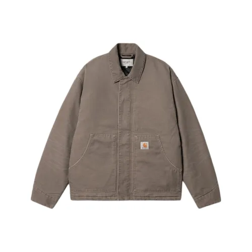 Carhartt WIP OG ARCAN JACKET AGED CANVAS Jackets Coats Men's Coffee