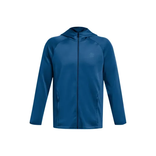 Under Armour Curry Playable Jackets Coats Men's Blue