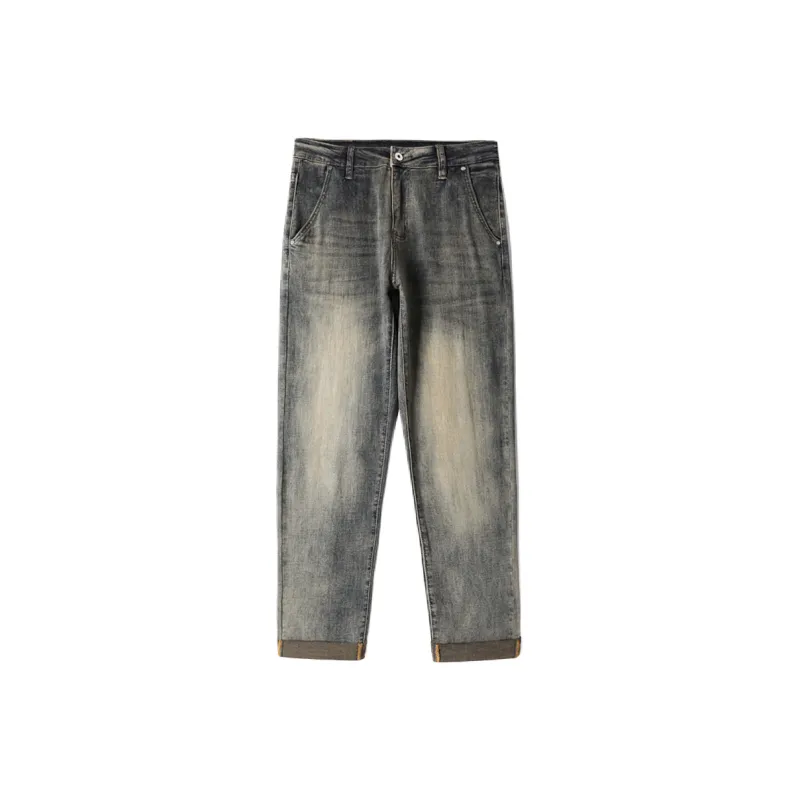 FAIRWHALE Harem Pants Unisex Light Blue-0