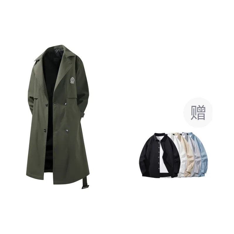 LA'T.WEEKEND Trench Coat Fall Unisex-12
