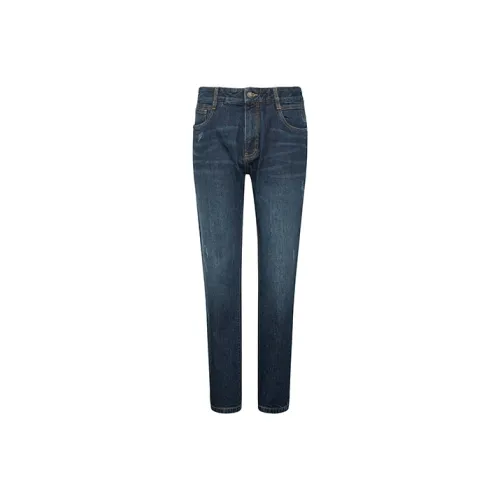 LIU·JO UOMO Ripped Pants Moderate Jeans Men's Denim Blue