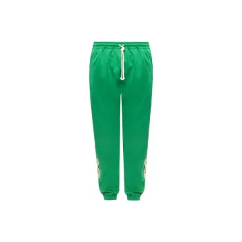 GUCCI Knitted Sweatpants Men Green