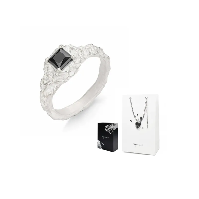 Empress 47 Concept S925 Silver Mountain Base Ring Unisex-1