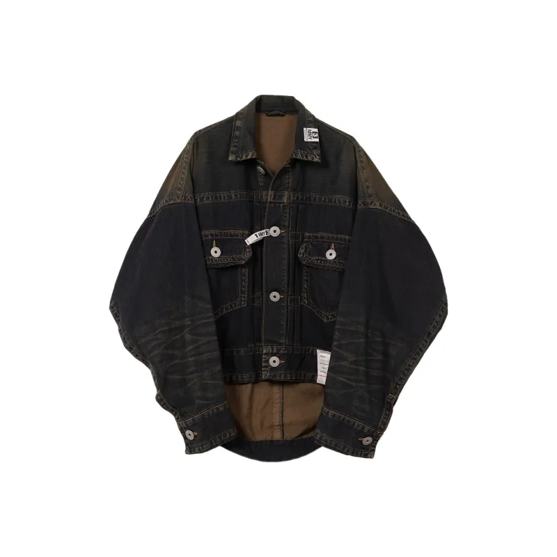 Maison Mihara Yasuhiro Amateur Sewn Like Denim Jacket-0