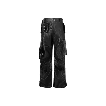 The Last Redemption Cargo Pants Unisex Black