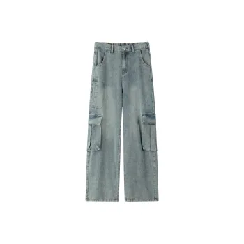 WKOOG Jeans Unisex Blue