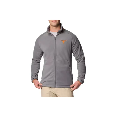 Columbia Men's Collegiate Flanker™ IV Sweat-shirt Jacket - Texas Burton Coats Men's Gray