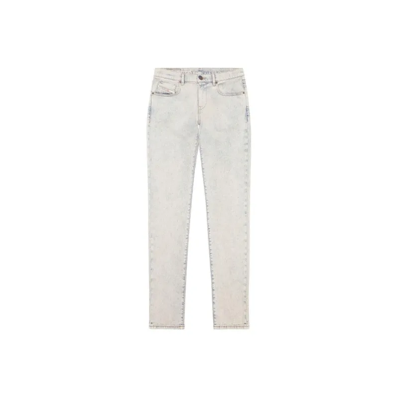 DIESEL Rehab Denim Jeans Men Washed Blue-0