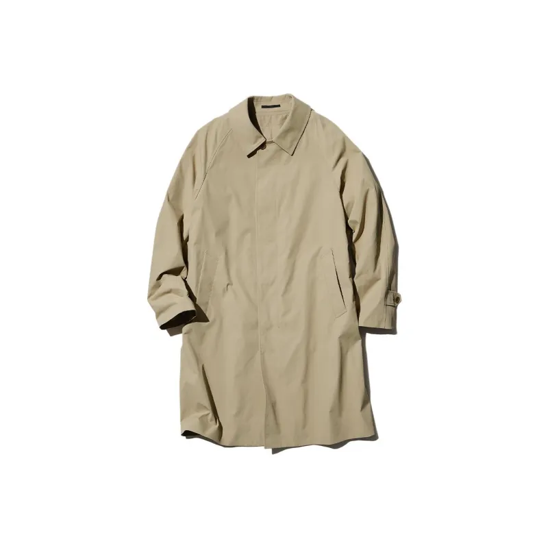 UNIQLO Trench Coat Men's Dark Beige-0
