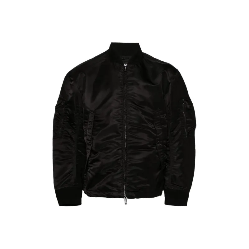 EMPORIO ARMANI FW23 Jackets Coats Men's Black-0
