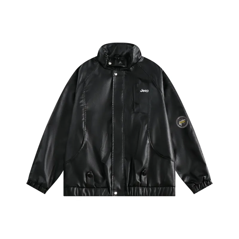 Jeep Leather Jackets Unisex-0