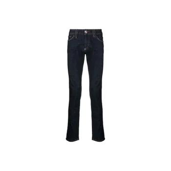 PHILIPP PLEIN Skull embroidered Skinny Jeans