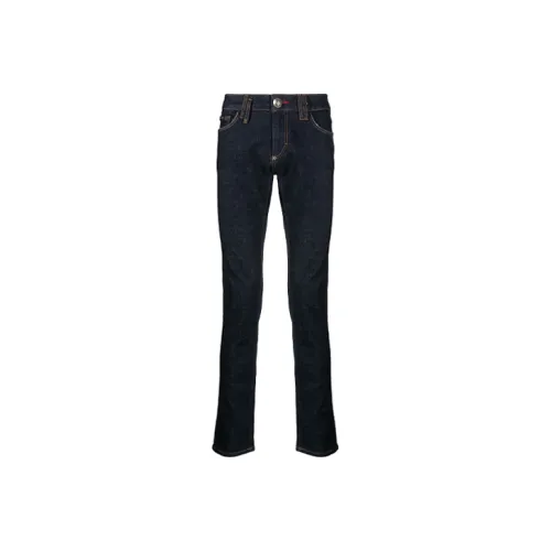 PHILIPP PLEIN Skull embroidered Skinny Jeans