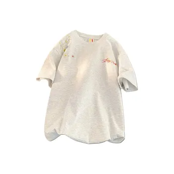 DJ.SPIRIT T Shirt Unisex White Heather Gray