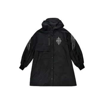 TCH SS24 Trench Coat Unisex Black