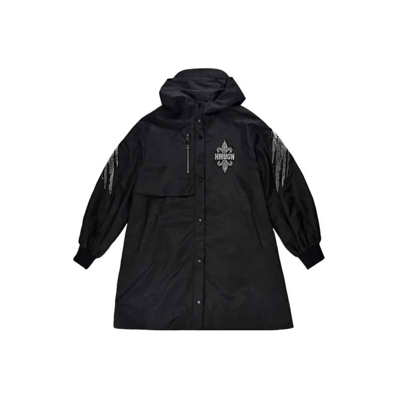 TCH SS24 Trench Coat Unisex Black-0