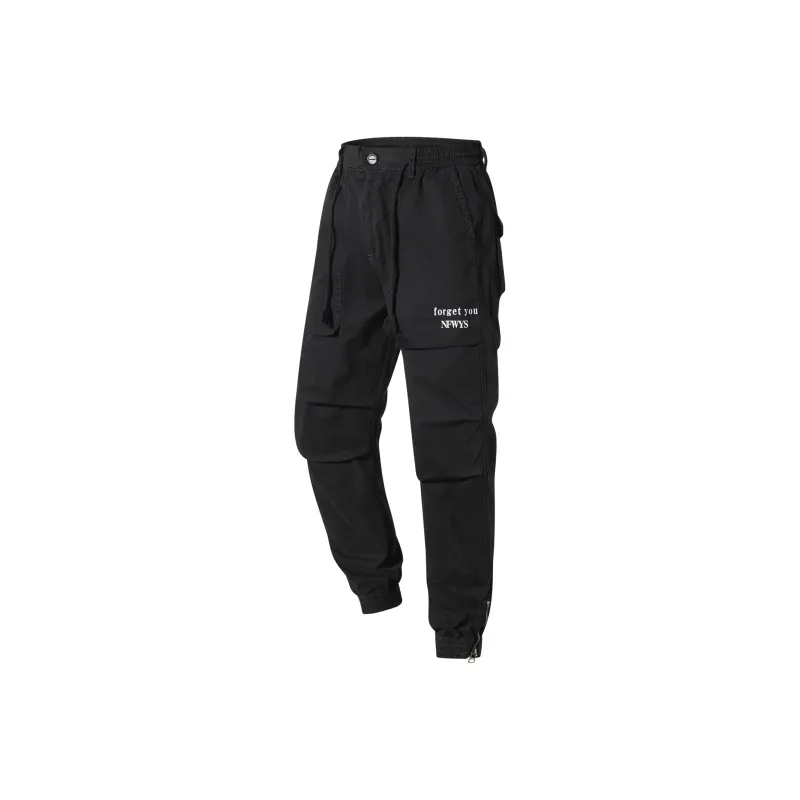 NFWYS Cargo Pants Unisex Black-0