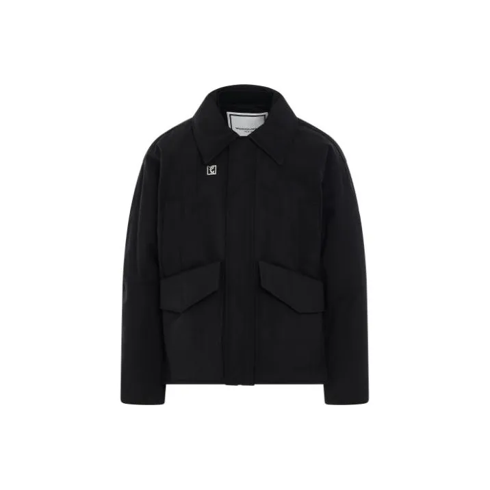 WOOYOUNGMI Jackets Coats Unisex Black-0