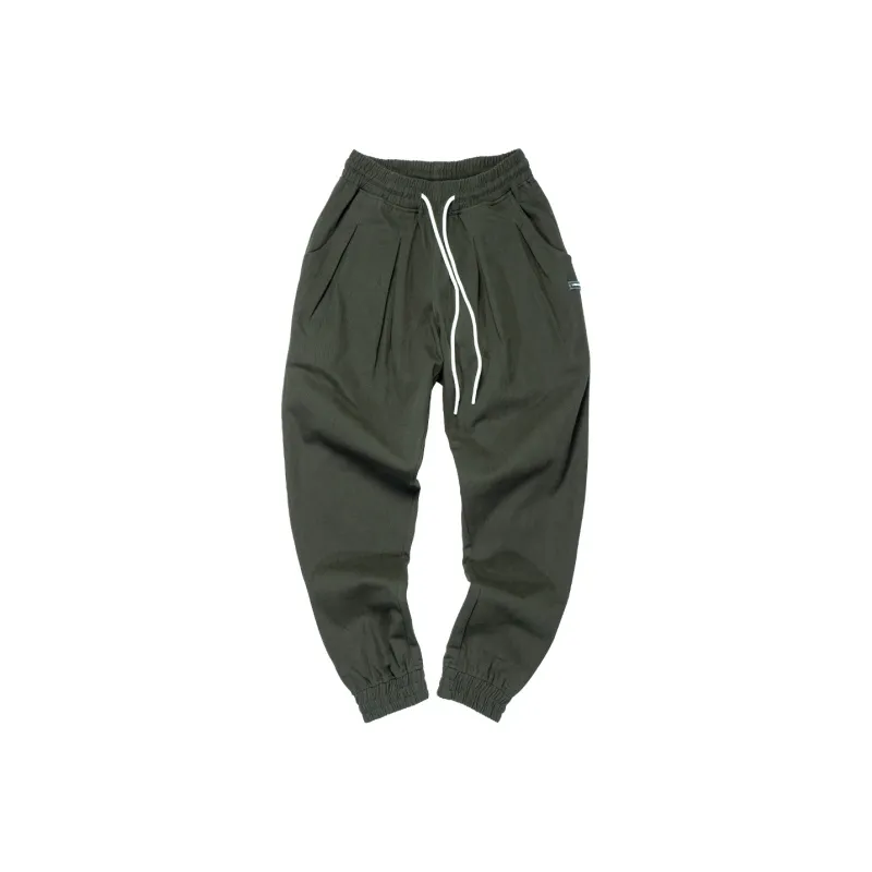 LUJIAMEN Cuffed Pants Sweatpants Men's-0
