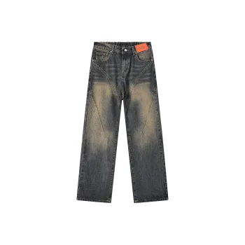 GEOFFREY B. SMALL Jeans Unisex Washed Blue