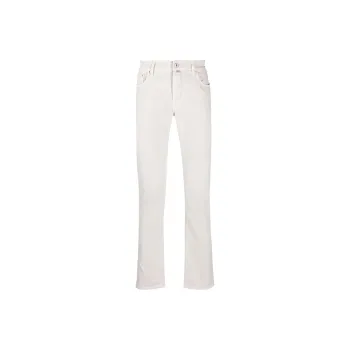 JACOB COHEN Logo-Patch Straight-Leg Jeans