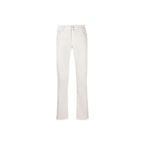 JACOB COHEN Logo-Patch Straight-Leg Jeans