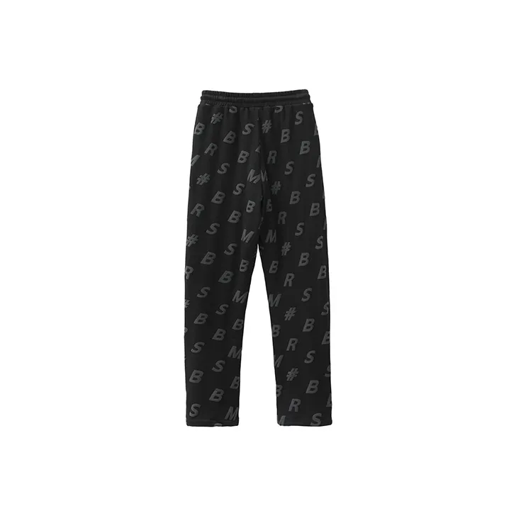 BENMYSHOWER Straight Casual Pants Fall Unisex-0