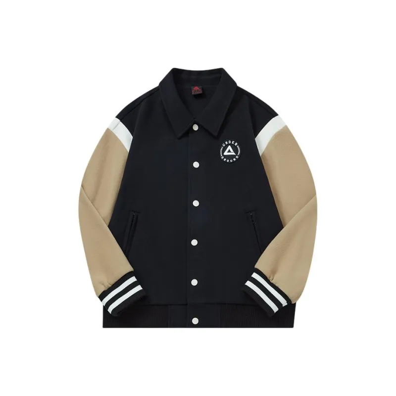 PEAK Basketball Culture Series Jackets Coats Men's Black-0