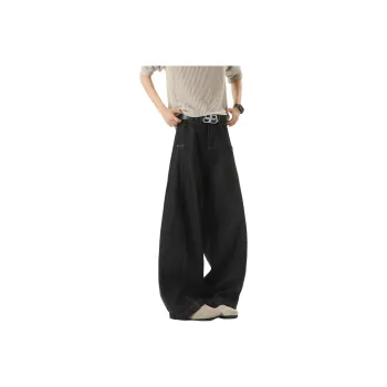 WARNING LIGHT Jeans Unisex Black