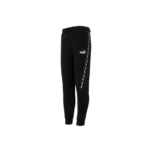 PUMA Power Tape Knitted Sweatpants Men Black
