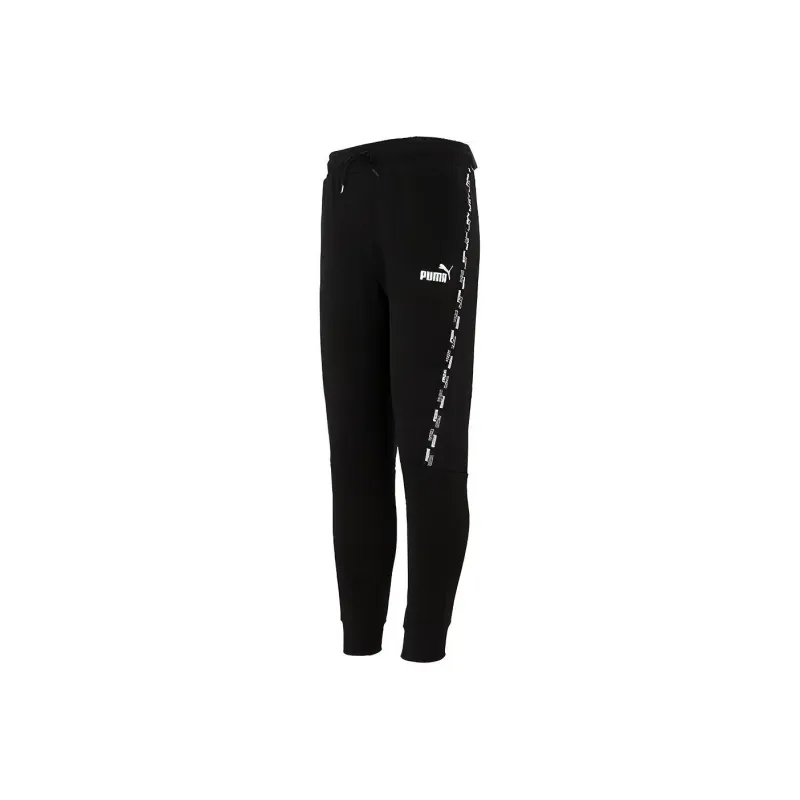PUMA Power Tape Knitted Sweatpants Men Black-0