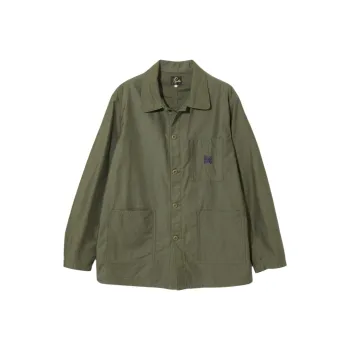 Needles SS25 Jacket Unisex Olive