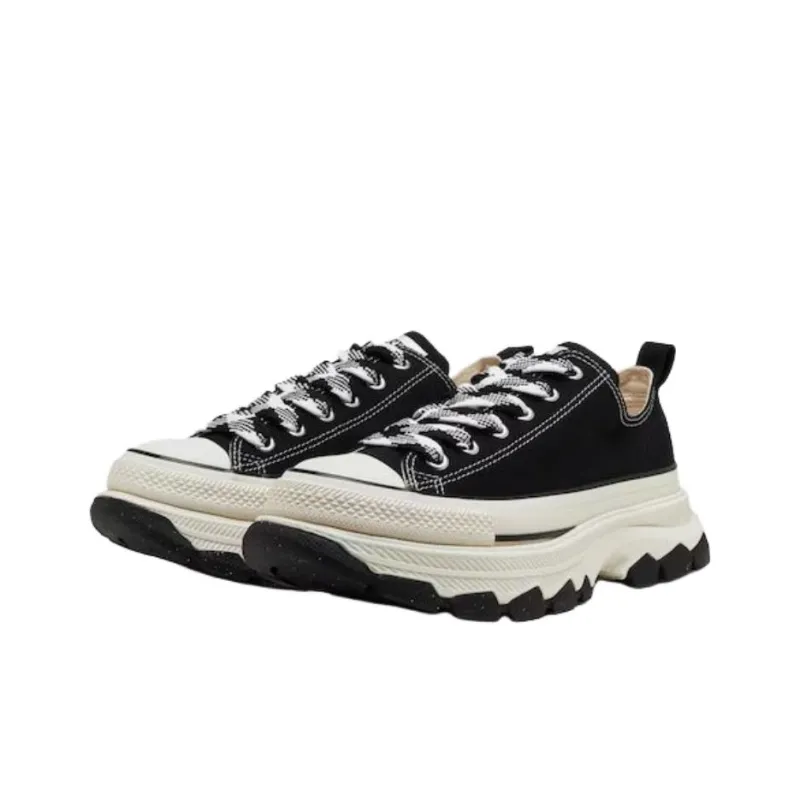 Converse All Star Trekwave Anti Slip Wear Resistant Low Top Canvas Shoes Unisex Black-2