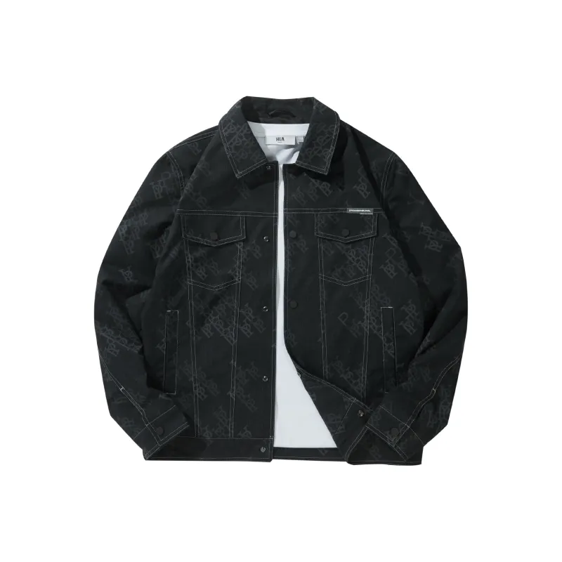 HLA Power Young Series Denim Style Jackets & Coats Men's-6