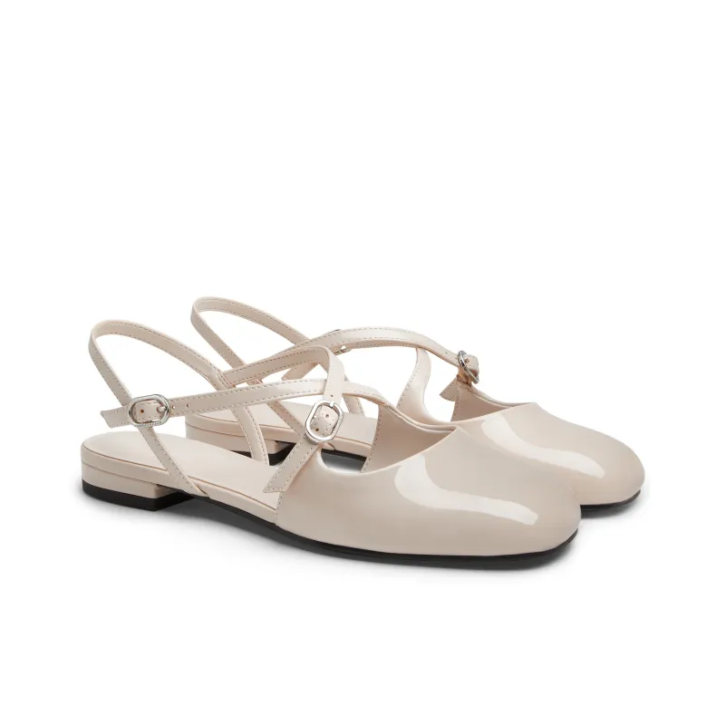 CHARLES&KEITH Small Ck One Strap Sandals 2.2cm Women's-1