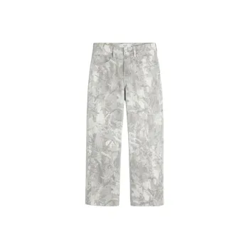 Hollister Jeans Men's Cream All Over Print