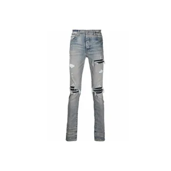 AMIRI Distressed Finish Ripped Skinny Jeans