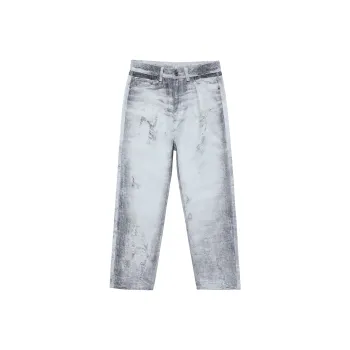 SANTASTIC Jeans Men's Gray White