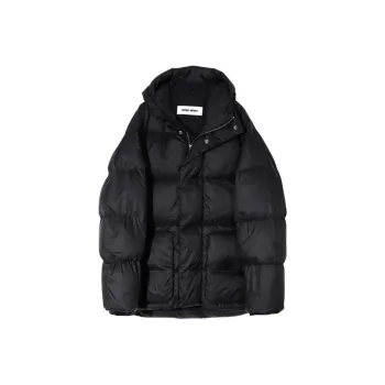 IENKI IENKI Michlin Zip up Quilted Hooded Jacket
