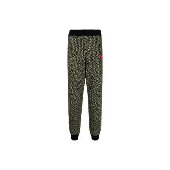VERSACE Knitted Sweatpants Men Green