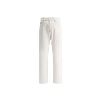 PRADA Jeans Men Ivory White