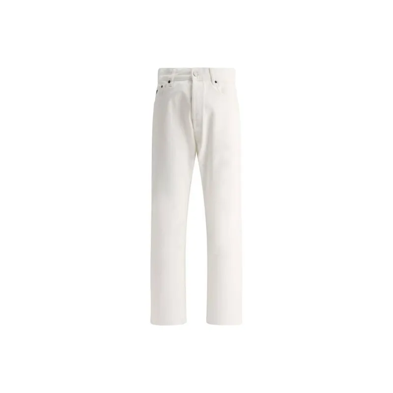 PRADA Jeans Men Ivory White-0