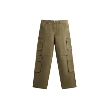 ZARA Cargo Pants Men's Dark Khaki