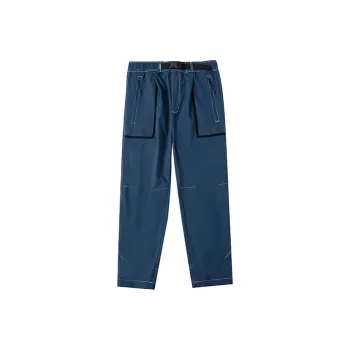 Adidas Knitted Sweatpants Men Blue
