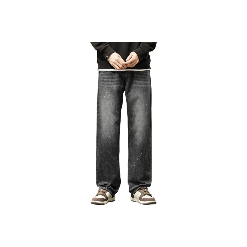 FASTFISH Jeans Men's Smoke Gray-0