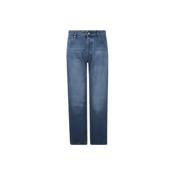 Ami Paris Straight Leg Mid Wash Jeans