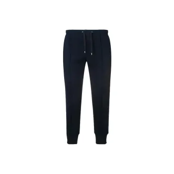 EMPORIO ARMANI Knitted Sweatpants Men Blue