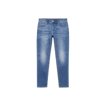 JACK JONES· Jeans Men's E39 Medium Blue Denim