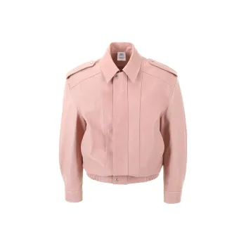 OSOI Leather Jacket Unisex Pink