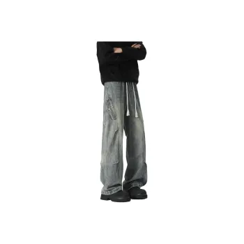 ZWWWZ Jeans Unisex Blue